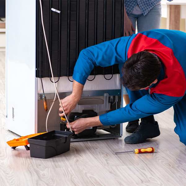 how much do you charge for refrigerator repair services in Creswell OR